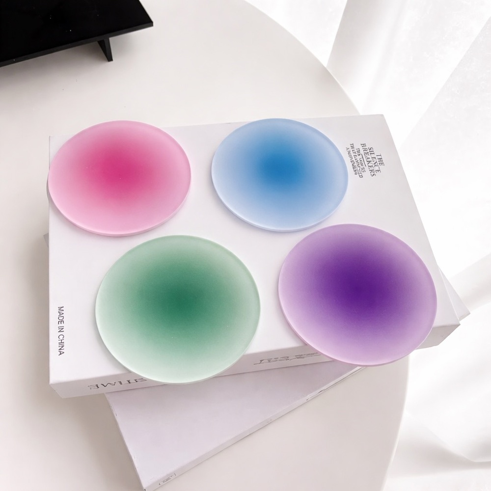 Acrylic Coasters  | Colorful set of 4